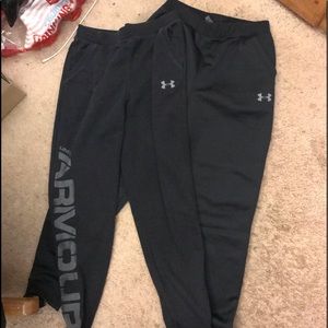 Boys Under Armour Joggers Sz XL